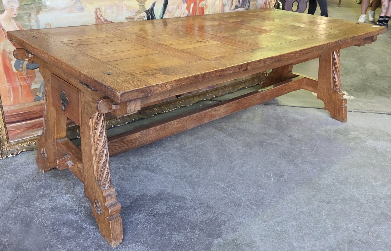 A French Gothic Revival Table